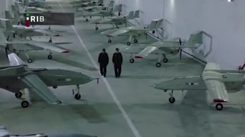 Video shows Irans new underground military drone facility as US visits