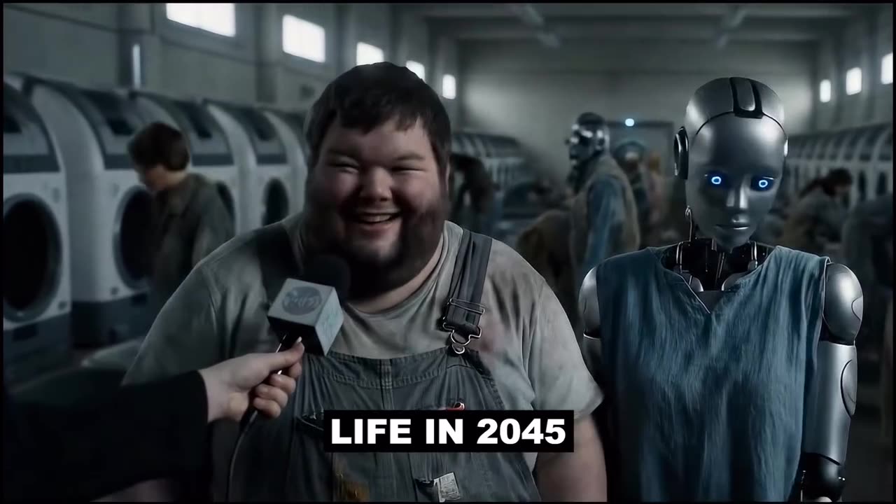 Politics - 2025 Humor AI Relationship 2045 Whats It Like With AI Girlfriend