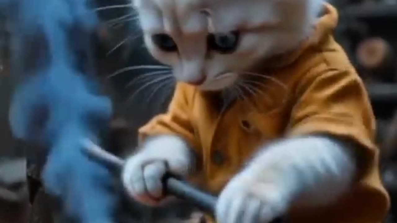 The Painful Struggle of a Poor Kitten in a Brick Field😭💔