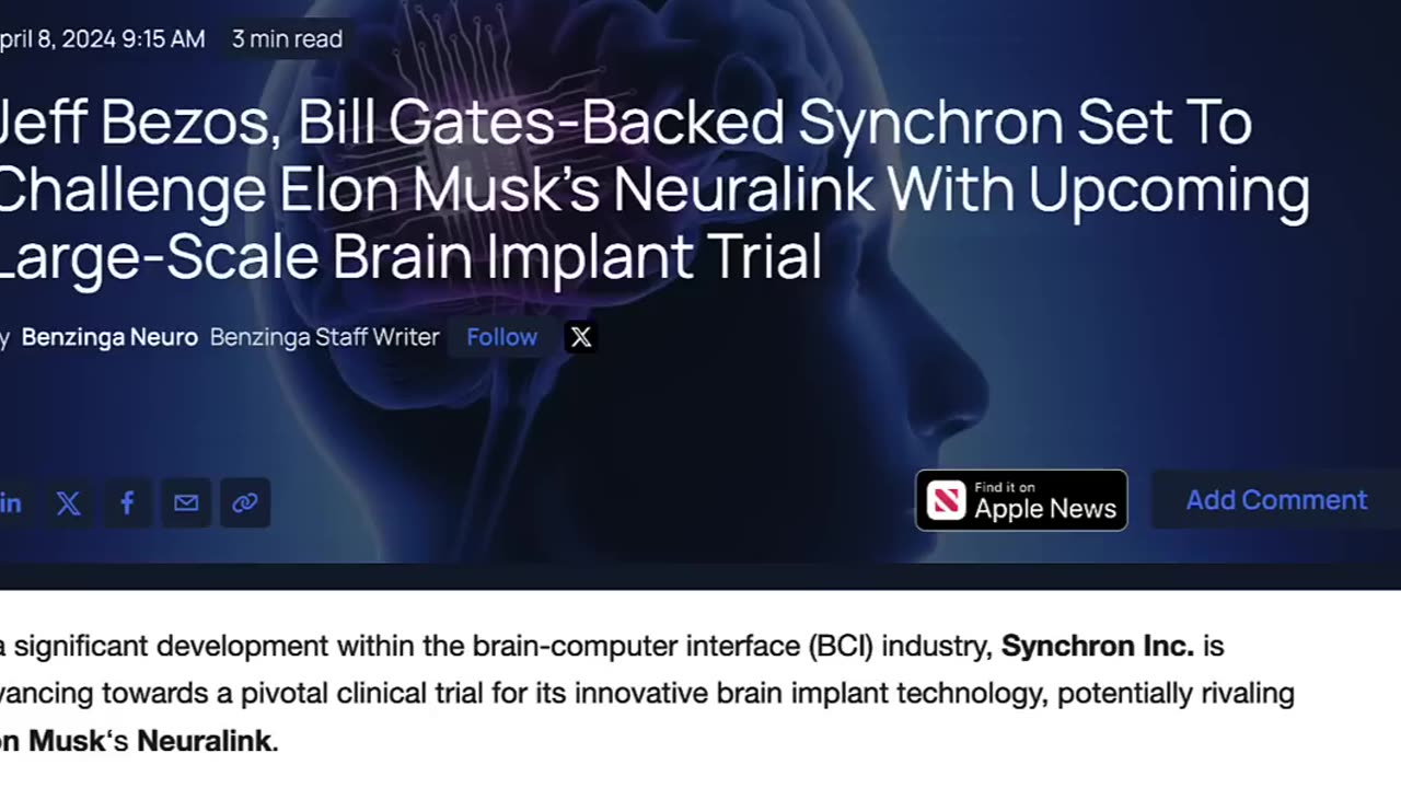 THE UNTHINKABLE IS HAPPENING! THE BRAIN CHIP IS STARTING TO BE CELEBRATED & ACCEPTED BY OUR SOCIETY!
