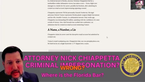 TIKTOK LAWYER’S TEAM IN MELTDOWN