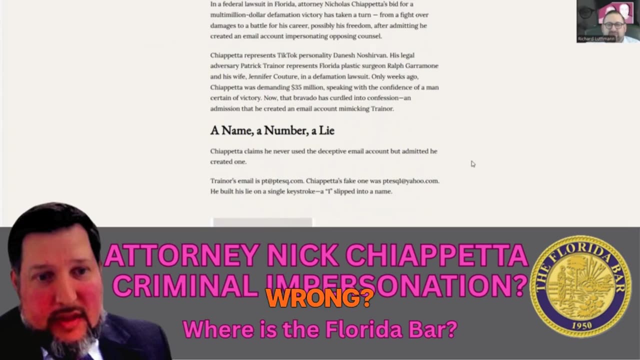 TIKTOK LAWYER’S TEAM IN MELTDOWN