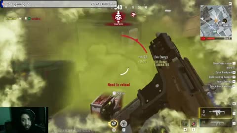 Chasing someone to get the kill