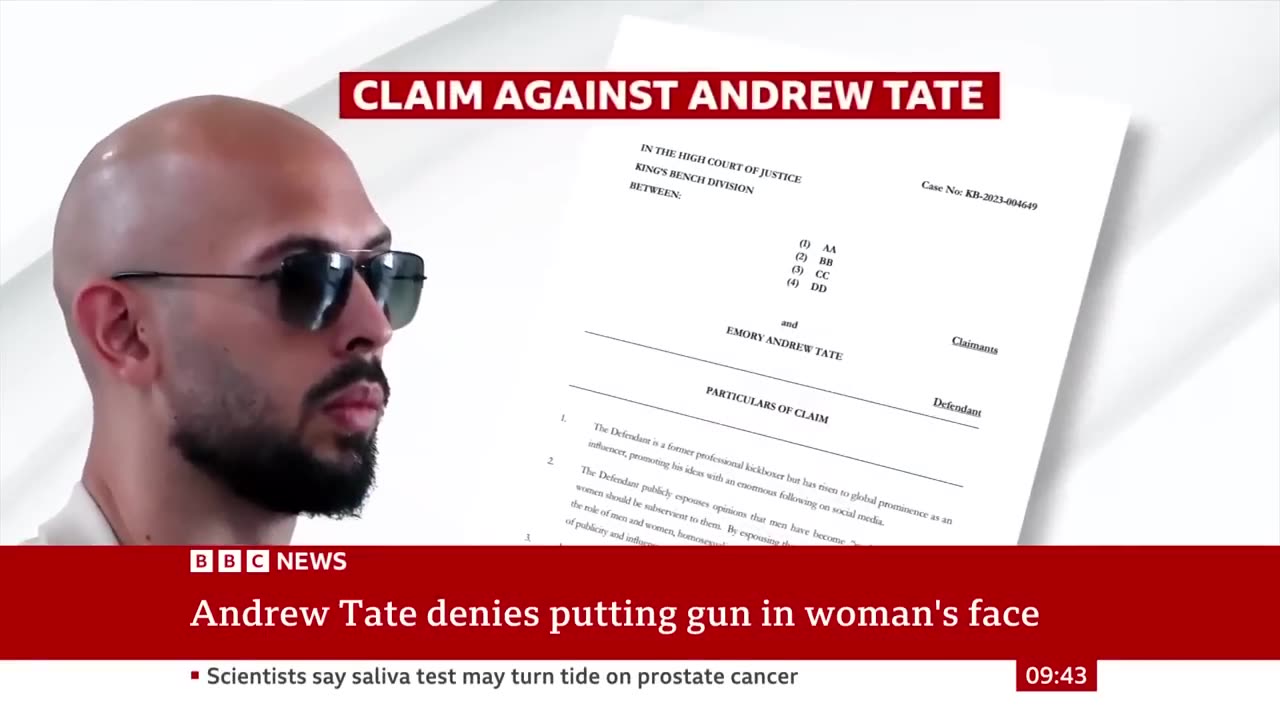 Andrew Tate accusation