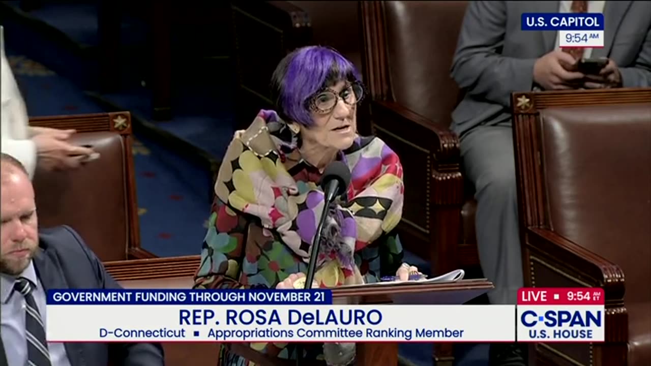 Purple Haired Dem Spends Over A Minute Shrieking At Republicans Over Healthcare