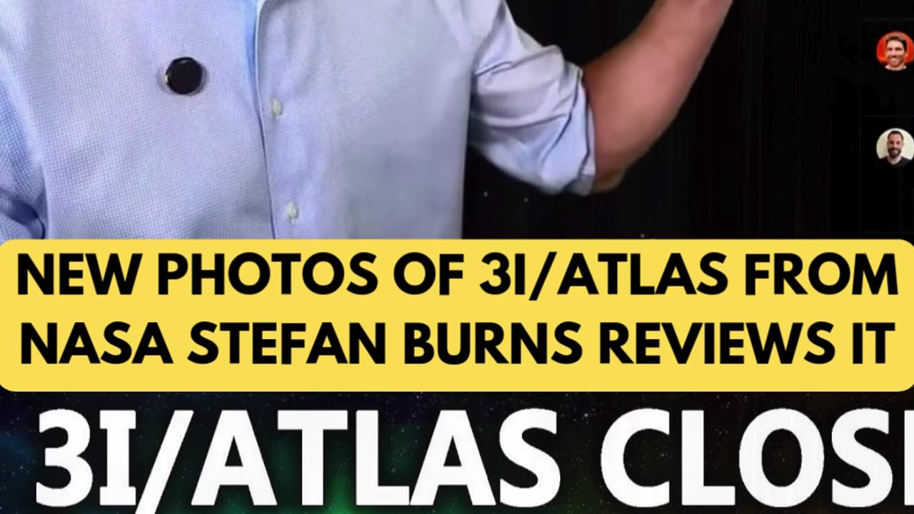 Stefan Burns breaks down NEW 3IATLAS Photos LIVE.