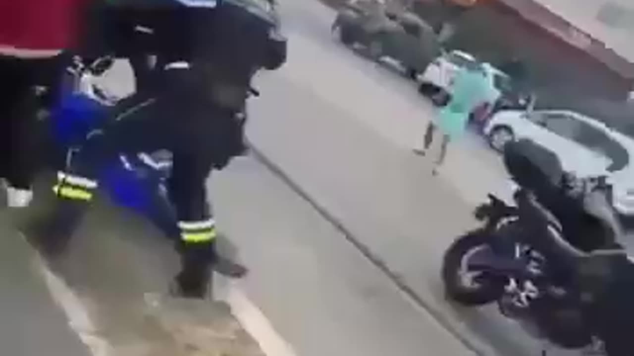 Police attacked by third world colonizers in France.