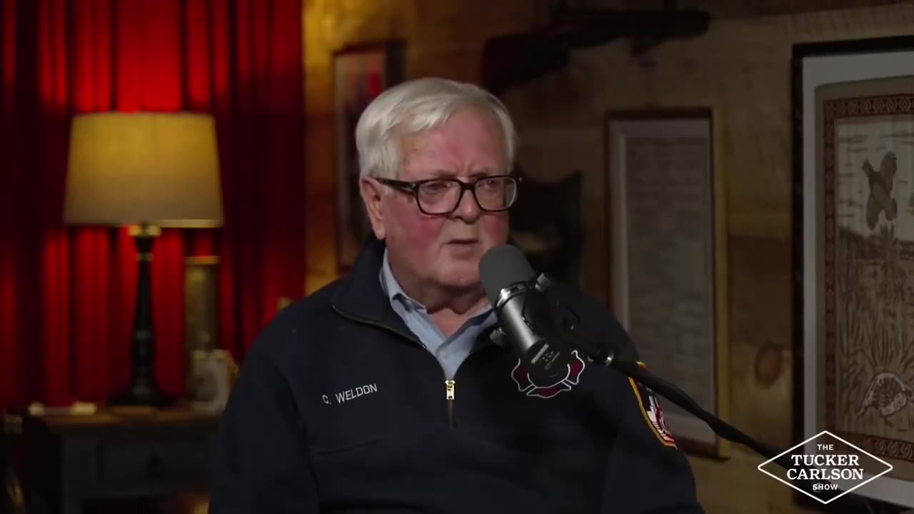 Tucker Carlson latest episode with Curt Weldon