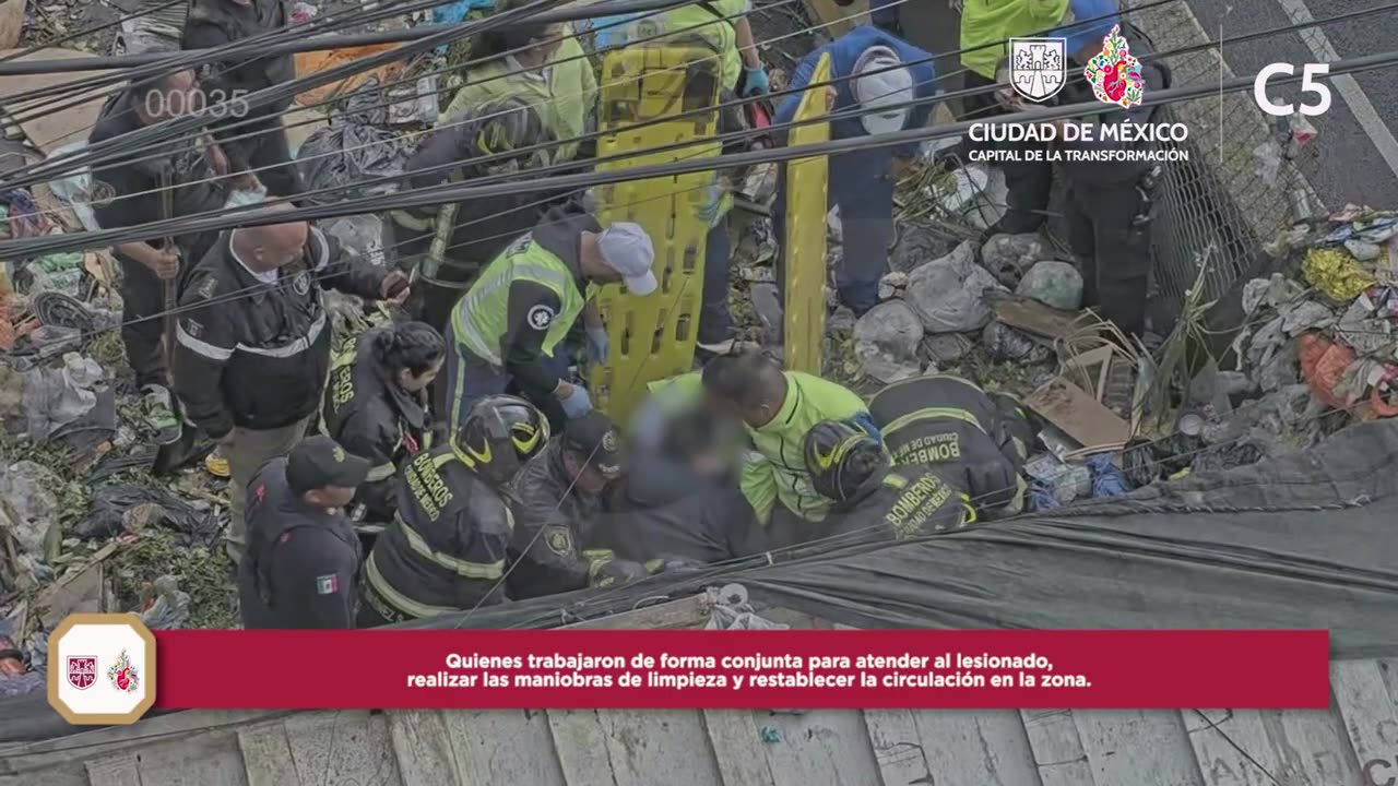 Volcadura | #C5CorazónDeLaCDMX