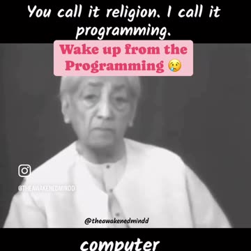 Religion is programming