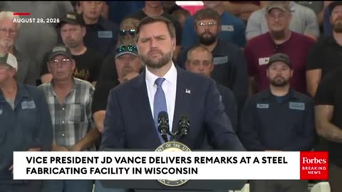 83125 Terry Reports - VP Vance addresses Wisconsin Steel Workers