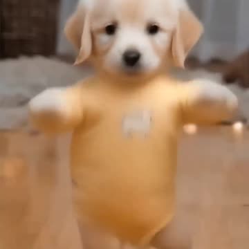 Dancing Puppy Deli 🐶😂 Cute Dog Shows Off Dance Moves