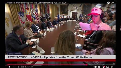LABOR DAY UPDATES - Whitehouse Labor Day Cabinet Meeting