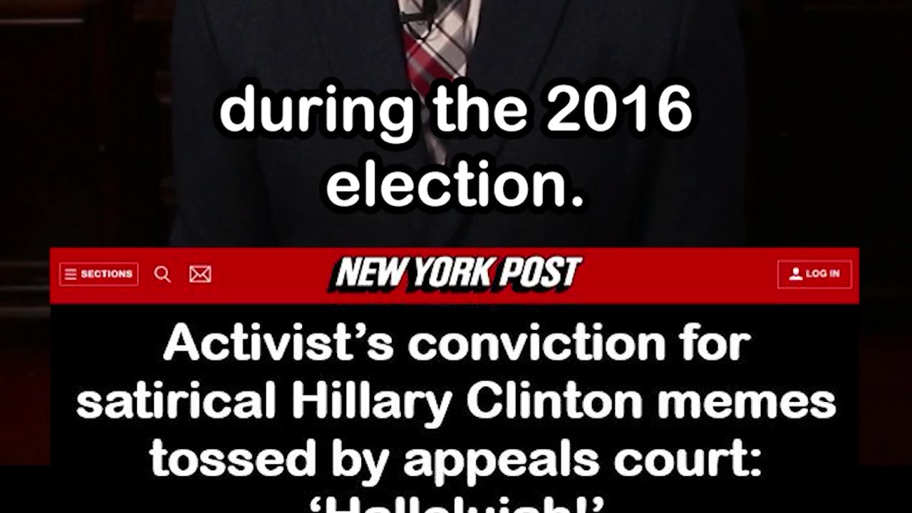 Conviction for Hillary Clinton Joke Memes Tossed by Appeals Court