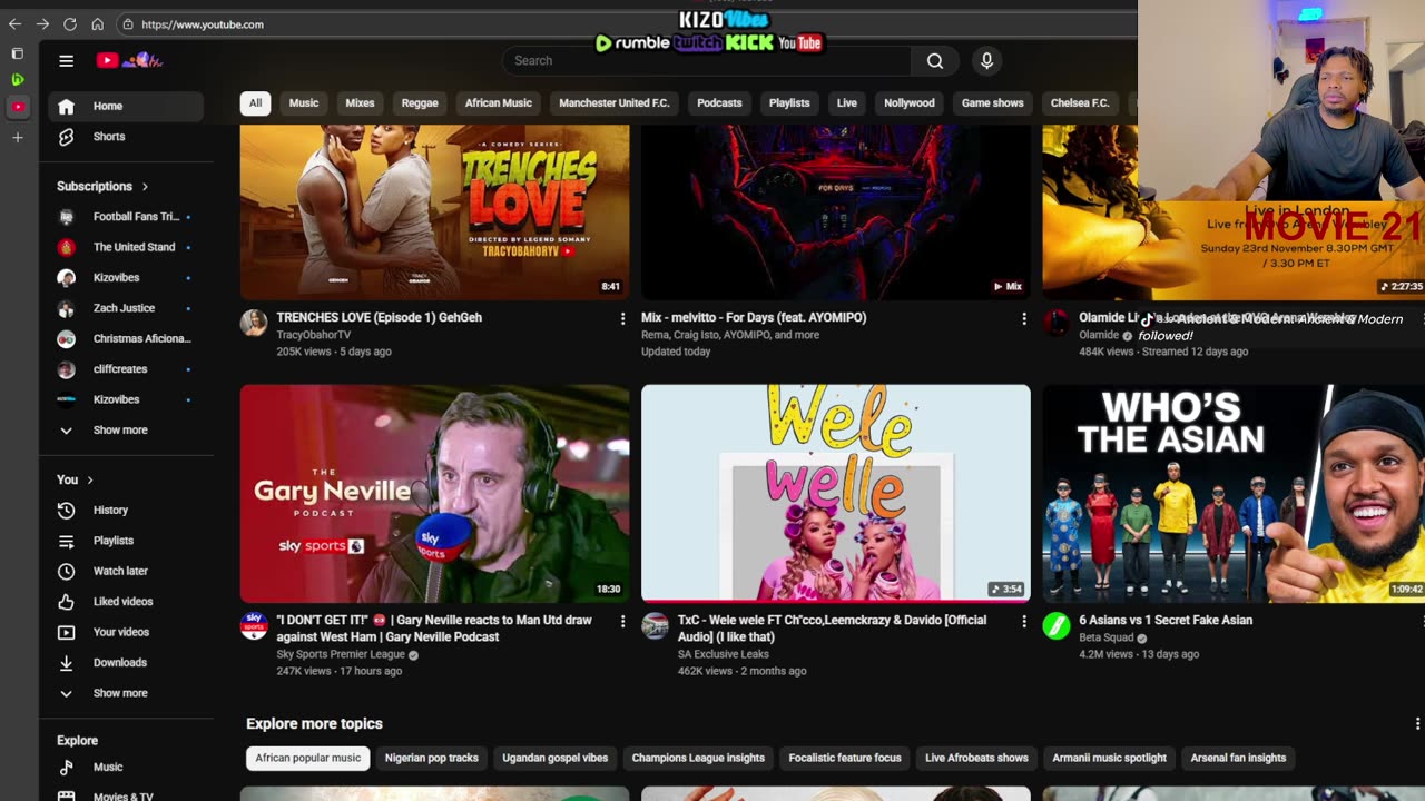 LIVE TV Restreaming multiple Streamers