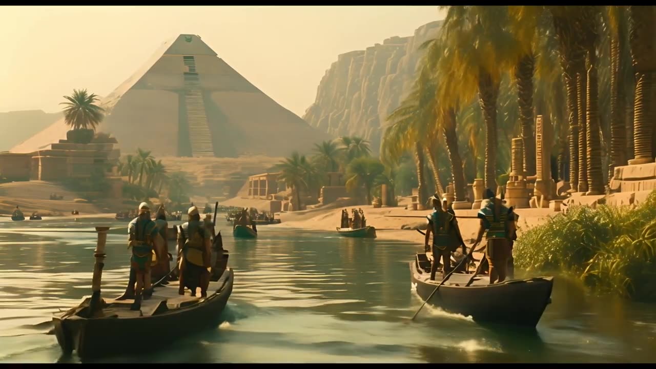 🏺 "Ancient Civilization Fantasy – Journey Along the Nile in 4K"
