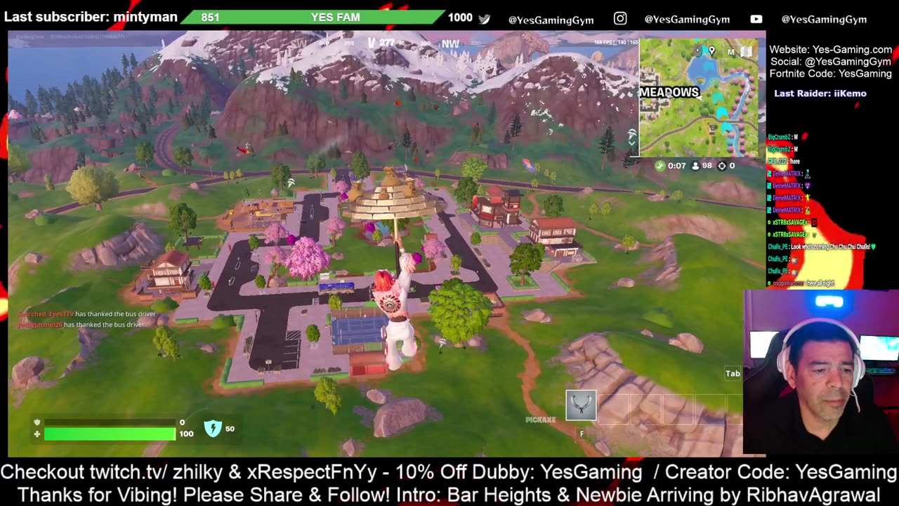 Wet Wednesday on Fortnite Daily Show with Host DjS Oh YES! Gaming in Fishers