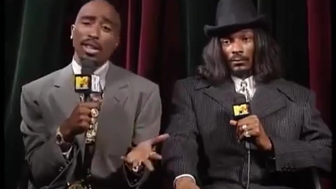 2Pac & Snoop Dogg's Iconic 1996 MTV Interview
