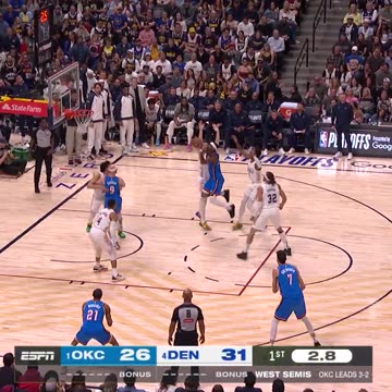 NBA - SGA hangs and goes lefty off the glass 😮‍💨