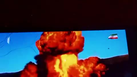 💥IN "VICTORY" CELEBRATION, IRANIANS BLOW UP A MODEL OF THE U.S CAPITOL BUILDING.💥