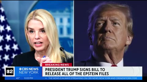 Trump Delivers on Transparency: Signs Bill to Release Epstein Files