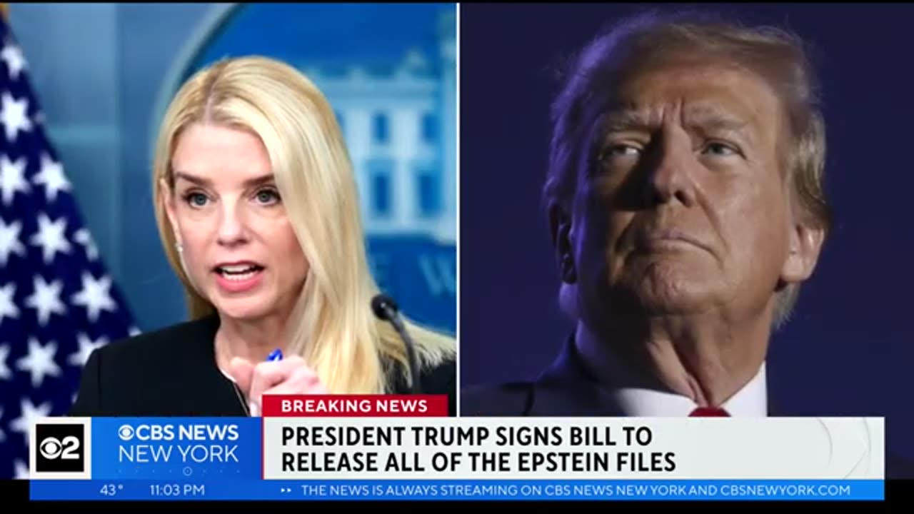 Trump Delivers on Transparency: Signs Bill to Release Epstein Files