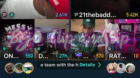 Team pk NoCap 21 TKO Rated R ft MessyCaller n Supa speaking on TomiKay 11/22/25 #bigoclipandsip