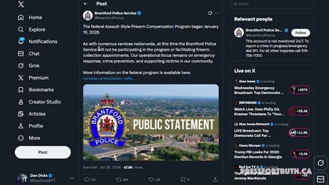 GUN GRAB COLLAPSES: Cops Tell Ottawa "We're NOT Coming For You!"