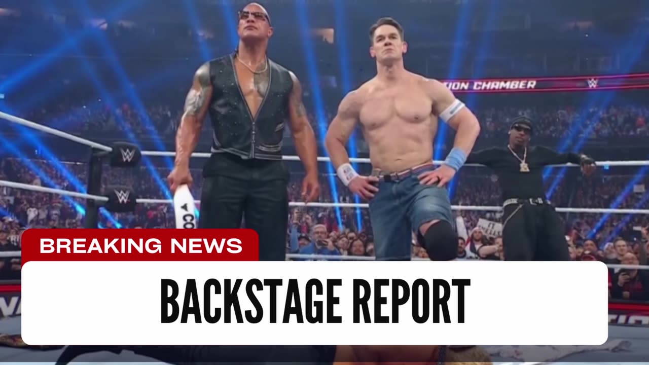 Backstage Report On Rock And Travis Scott Mania Status