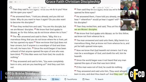 John 9:39-41 - GFCD Bible Study