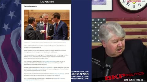 LIVESTREAM - Wednesday June 4, 2025 - 8:00am ET - Voice of Rural America with BKP
