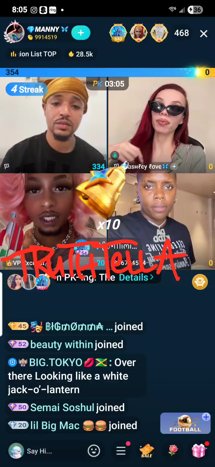 ASHLEY LOVE TALKS ABOUT QUEEN TOMIKAY & KOB BABYMOMS LITEBRITE DURING TEAM PK WITH MANNY & EXCLUSIVE