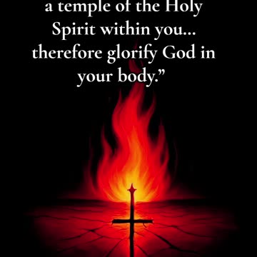 Your body is a temple — treat it like one