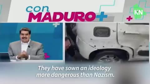 Venezuela's Maduro： Israel Spreads Ideology Worse Than Nazism, Warns Christians Next Targeted