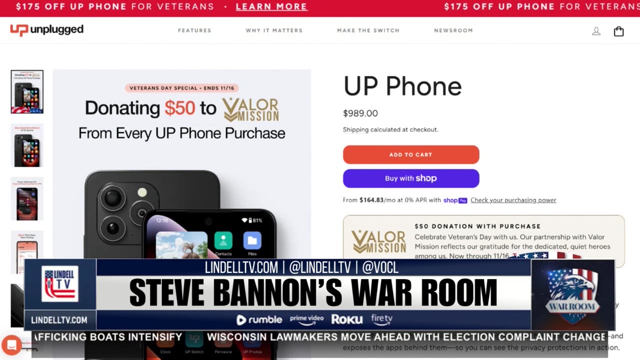 LIVE: STEVE BANNON'S WAR ROOM MONDAY AM