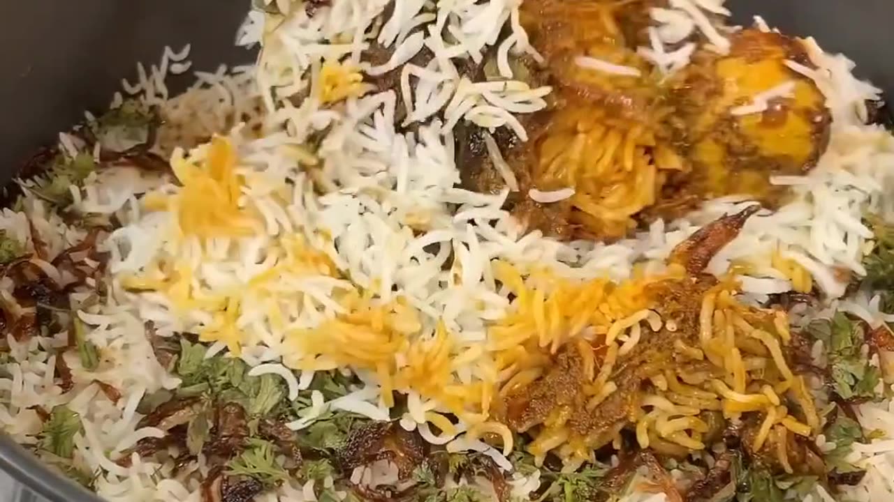 Egg biryani ASMR COOKING