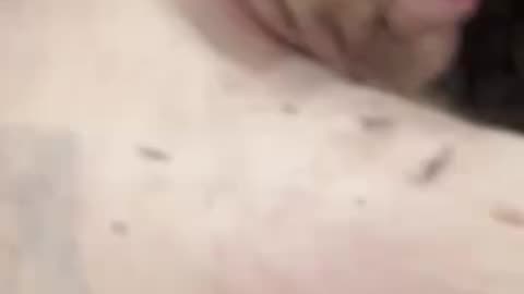 Russian Soldier Attached to A Tree for Cowardness