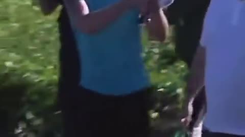 Democrats assaulting people, again