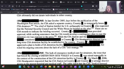 V 21 Senate Torture Report