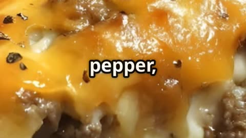 🍔 Cheeseburger Pie Recipe