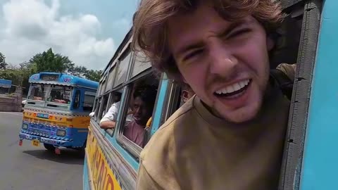 What the hell are you doing in India anyway? The stench he's subjecting himself to!😁