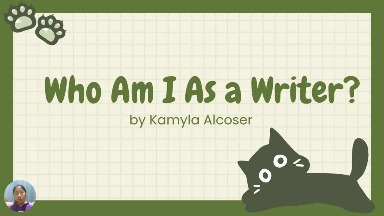 Who Am I As a Writer? by Kamyla Alcoser