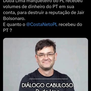 O diálogo do Duda Lima com o PT é tipo esse nível aqui, "cabuloso" 😜