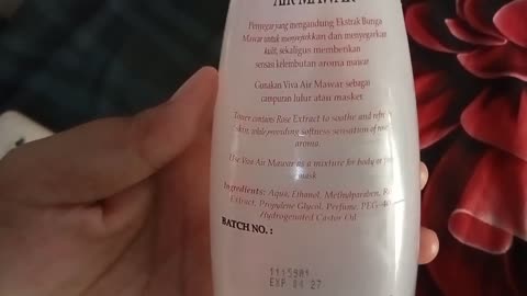 Product Review! Viva Rose Water