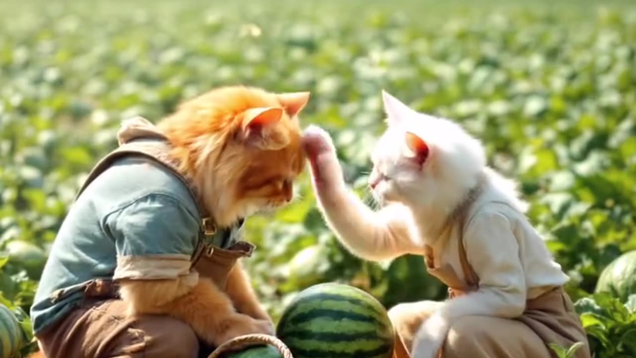 poor cat hard living