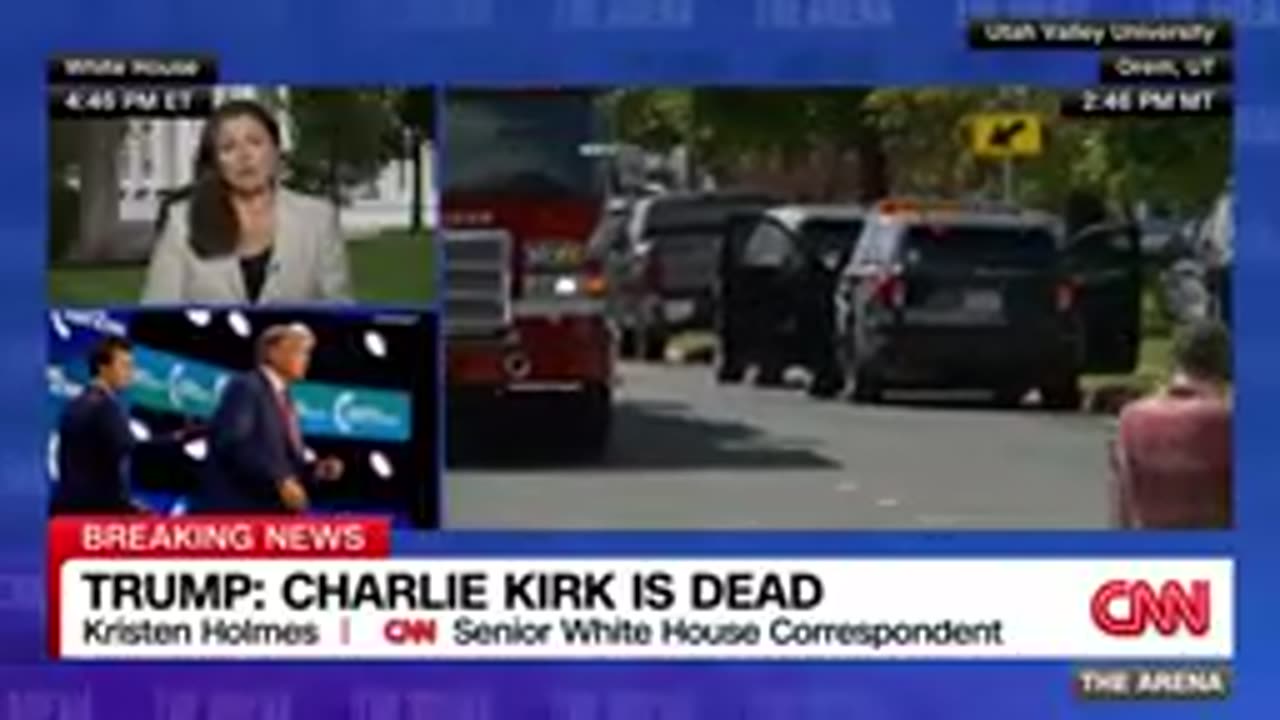 Trump- Charlie Kirk has died at the age of 31 CNN