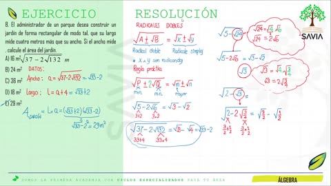 SAVIA REGULAR 2025 | Semana 04 | Álgebra