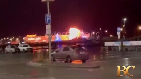 Ukraine strikes oil terminal, planes and ships in an array of strikes inside Russia