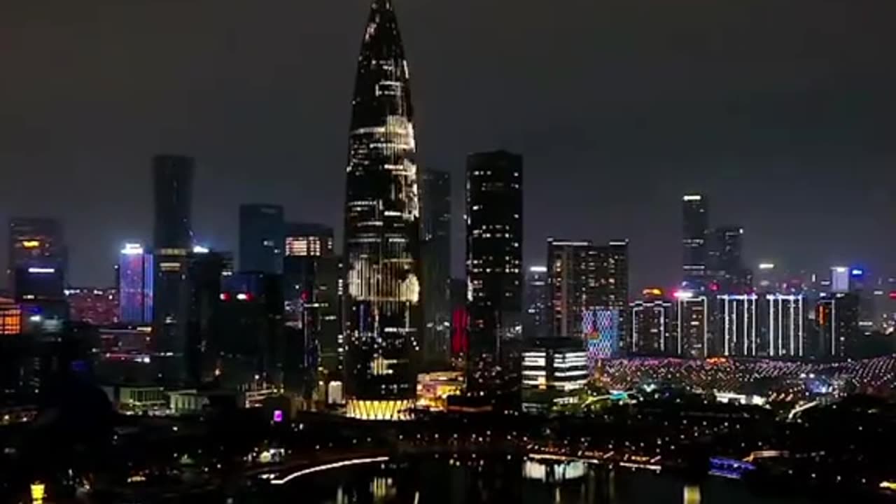 IShowSpeed shows how beautiful Shenzhen, China is at night time ❤️🩹 #ishowspeed