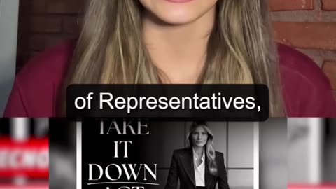 Melania Trump lideró la aprobación de la ley “Take It Down” en la Cámara de Representantes